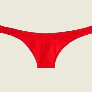J. Crew 1989 Heritage high leg bikini bottom NWT
